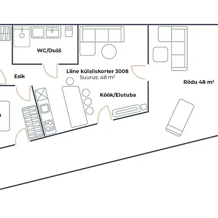 Apartament Liine 3008